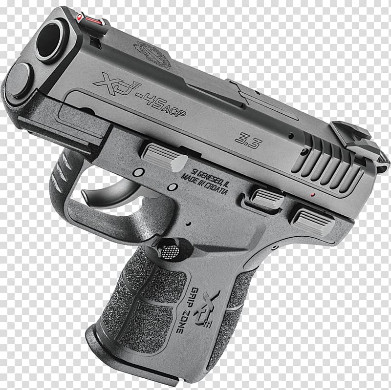 Trigger Springfield Armory M1A Firearm Pistol, Handgun transparent background PNG clipart