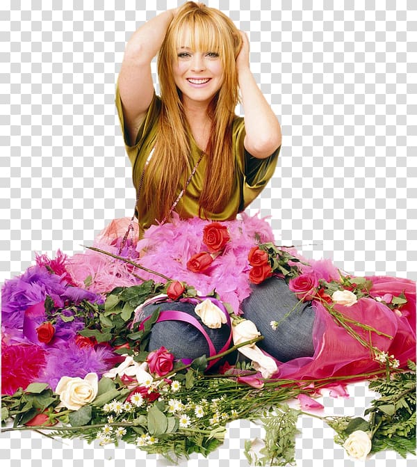 Lindsay Lohan Confessions of a Teenage Drama Queen Garden roses Floral design, lindsay lohan transparent background PNG clipart