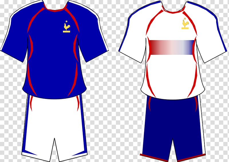 Jersey T-shirt Kit France national football team, T-shirt transparent background PNG clipart