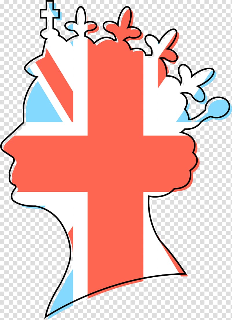 Queen\'s flag transparent background PNG clipart