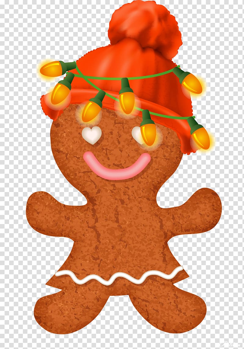 Gingerbread Lebkuchen Christmas ornament , christmas transparent background PNG clipart