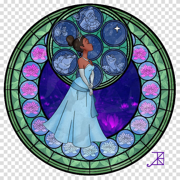 Window Stained glass Kingdom Hearts III The Walt Disney Company Megara, amethyst transparent background PNG clipart