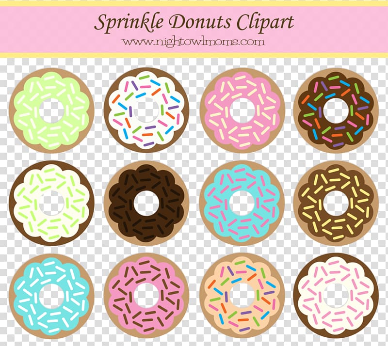 Donuts Sprinkles Frosting & Icing National Doughnut Day , donut cartoon transparent background PNG clipart