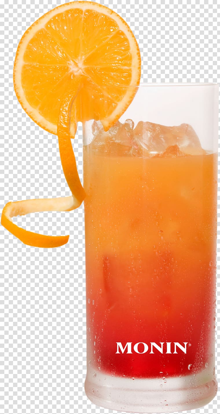 Tequila Sunrise Orange juice Cocktail Sex on the Beach, bitter orange transparent background PNG clipart