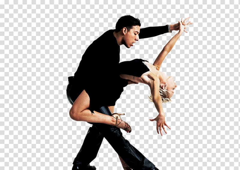 man and woman about to dance, Ballroom dance Social dance Latin dance Salsa, latin dance transparent background PNG clipart