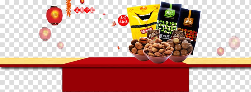 Fast food Chinese New Year u5e74u8ca8, Chinese New Year Spring Festival food nuts transparent background PNG clipart