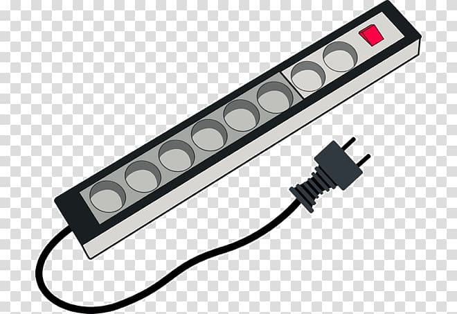 Extension Cords Power cord Electricity , Power Strip transparent background PNG clipart