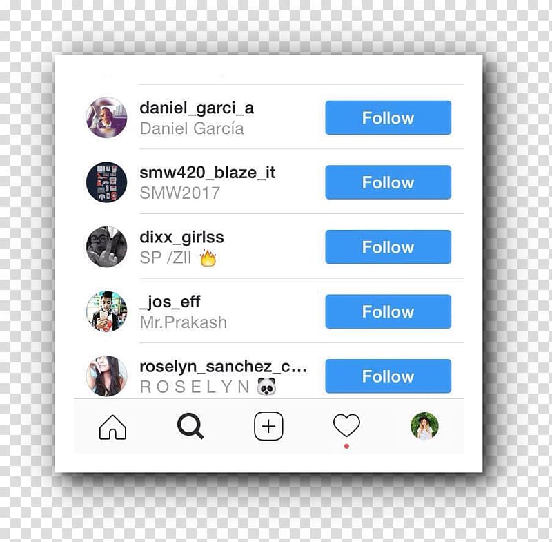 Technology Brand Line Font, Follow on Instagram transparent background PNG clipart