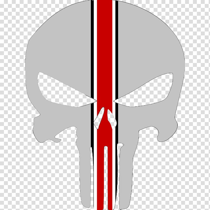 Punisher Logo Human skull symbolism, design transparent background PNG clipart