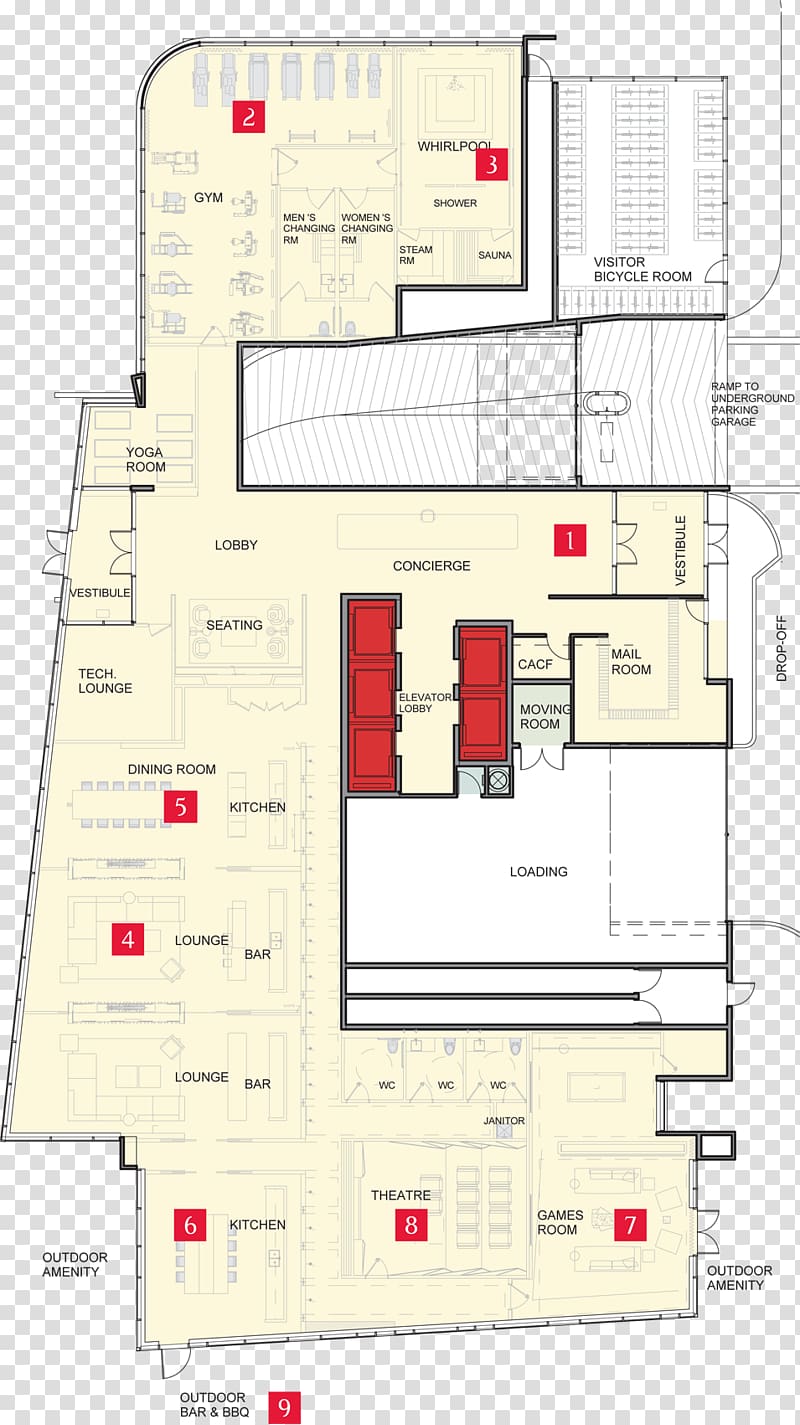 Floor plan Room Plazacorp Investments Ltd, streetscape transparent background PNG clipart