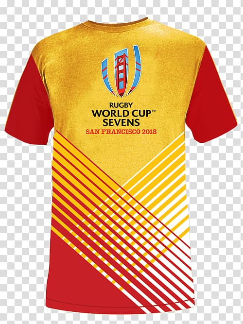 2019 Rugby World Cup T-shirt 2018 Rugby World Cup Sevens Theatre and The Visual Rugby union, Rugby Sevens transparent background PNG clipart