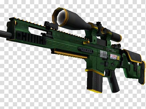 Counter-Strike: Global Offensive SCAR-20 Army Sheen FN SCAR SCAR-20 Emerald, others transparent background PNG clipart