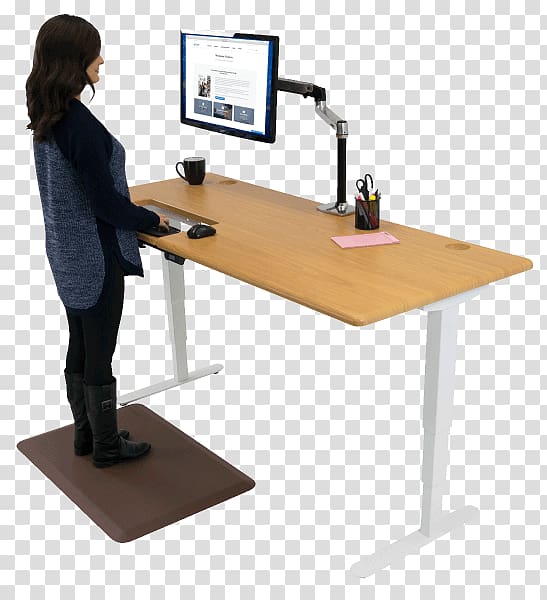 Standing desk Standing desk Treadmill desk Varidesk, others transparent background PNG clipart