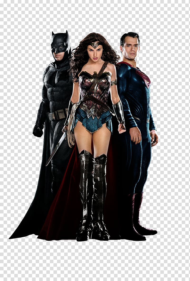 Batman, Wonder Woman, and Superman illustration, Diana Prince Batman/Superman/Wonder Woman: Trinity Clark Kent Superhero, Batman V Superman Dawn of Justice transparent background PNG clipart