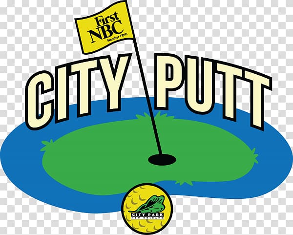 Hearts Gala Logo City Putt Miniature Golf Course Brand, city park transparent background PNG clipart