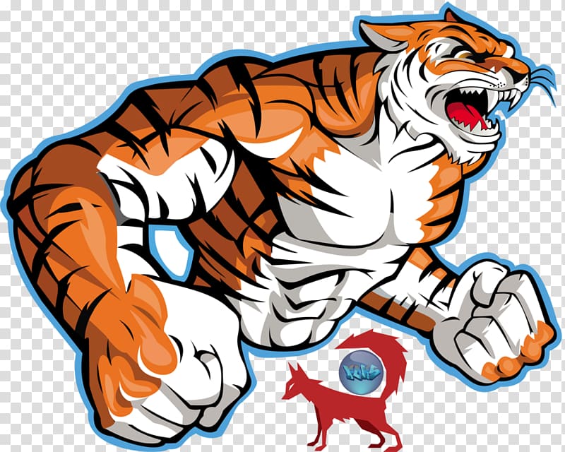 Tiger illustration, Bengal tiger Logo , Tiger Art transparent background  PNG clipart | HiClipart