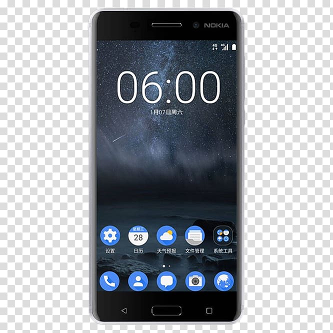 Nokia 8 諾基亞 Dual SIM Smartphone, smartphone transparent background PNG clipart