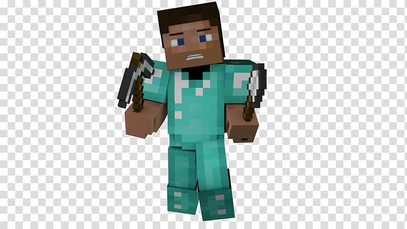 Minecraft Steve, herobrine, sekil, cinema 4D, Steve, 3D Rendering