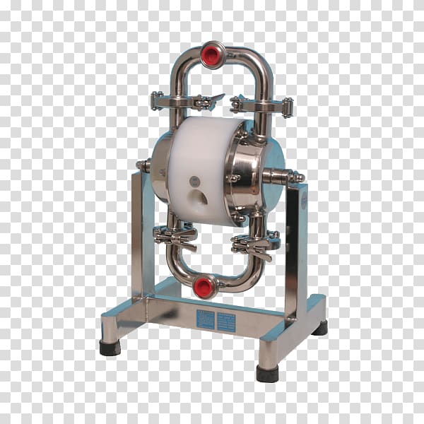 Diaphragm pump Machine Steel, sanitary material transparent background PNG clipart
