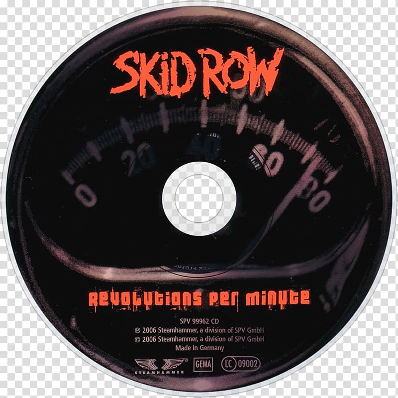 Compact disc 40 Seasons: The Best of Skid Row Revolutions per Minute Album, Revolutions Per Minute transparent background PNG clipart