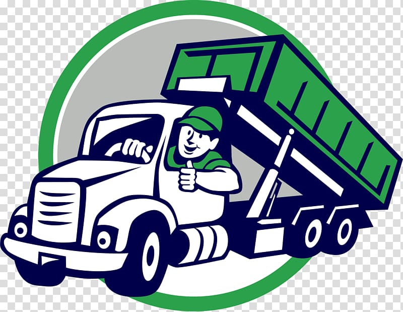 Car Truck driver Roll-off Garbage truck, car transparent background PNG clipart