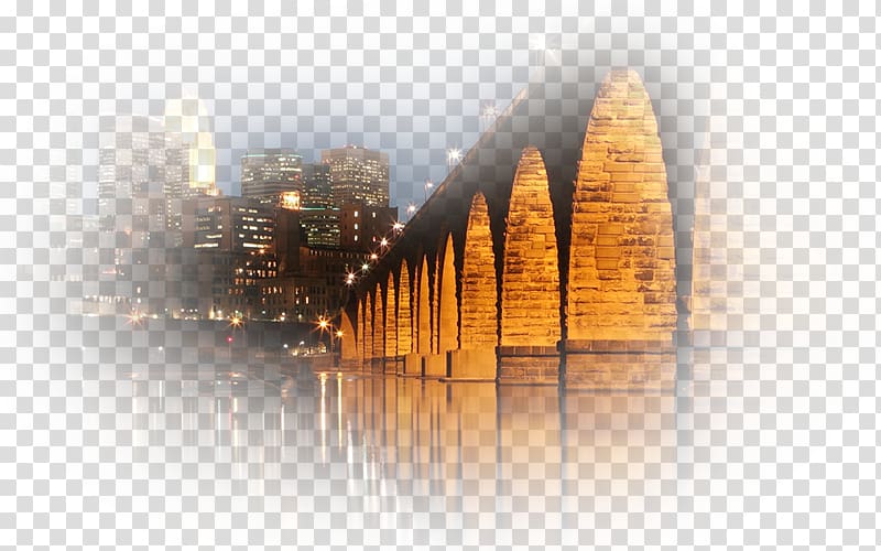 Stone Arch Bridge I-35W Saint Anthony Falls Bridge I-35W Mississippi River bridge, others transparent background PNG clipart