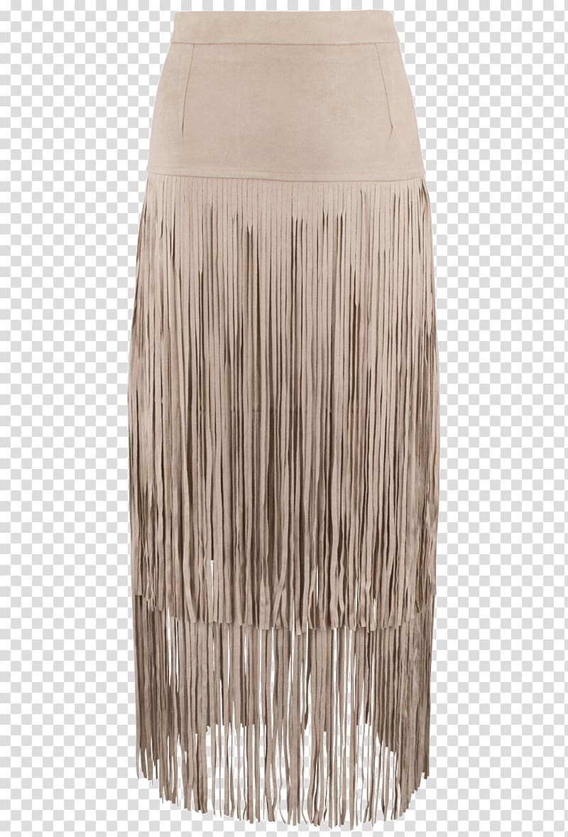 Skirt Suede Fringe Polyvore Fashion, fringe transparent background PNG clipart