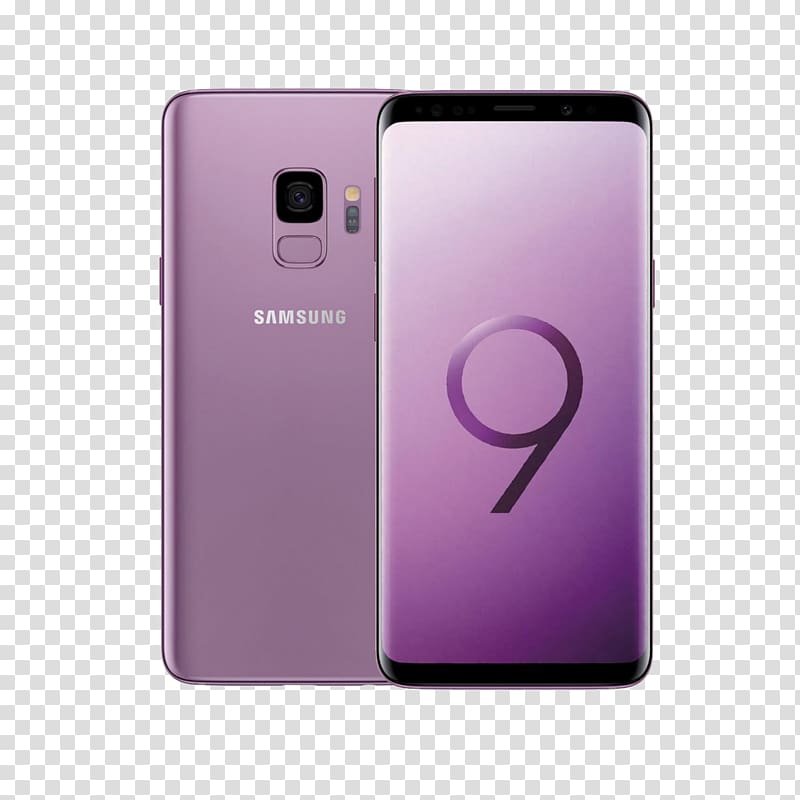 Samsung Galaxy S9+, 64 GB, Ultra Violet, Unlocked, GSM Samsung Galaxy S9 (Dual Sim) 64GB Lilac Purple, Android 8.0 (Oreo), Spanish Version Smartphone, galaxy s9 transparent background PNG clipart