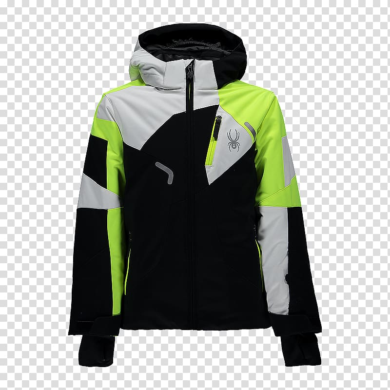 T-shirt Spyder Vyper Men\'s Jacket Spyder Vyper Men\'s Jacket Skiing, winter jacket with hoodie transparent background PNG clipart