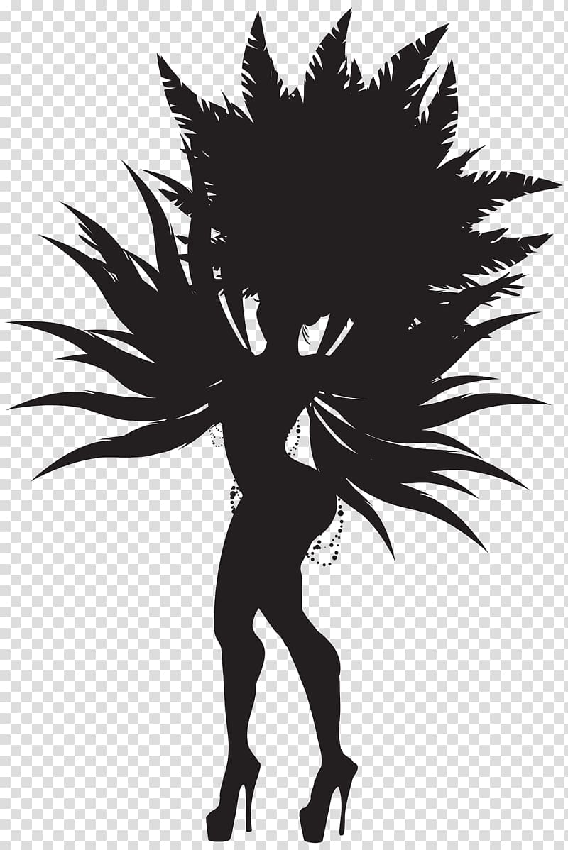 Dance Samba Silhouette , yellow dancer transparent background PNG clipart