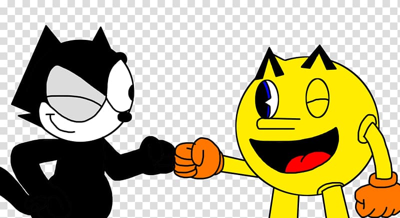 Ms. Pac-Man Pac-Man and the Ghostly Adventures Felix the Cat Namco, Pac Man transparent background PNG clipart