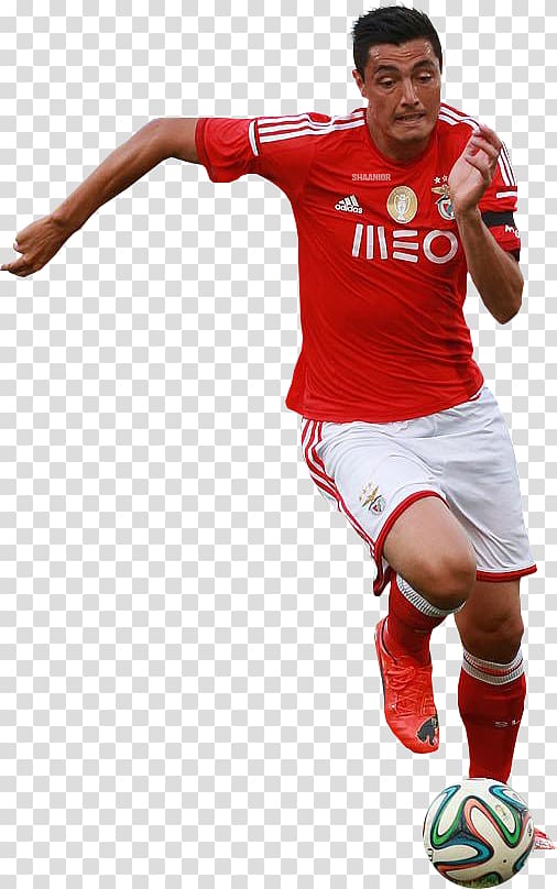 Óscar Cardozo Soccer player S.L. Benfica Football Rendering, football transparent background PNG clipart