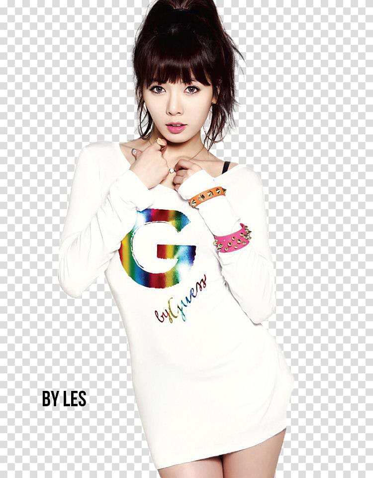 Hyuna 4Minute Korean idol K-pop Female, Minute transparent background PNG clipart
