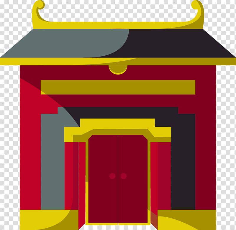 Forbidden City National Palace Museum Architecture, Chinese architecture palace gates transparent background PNG clipart
