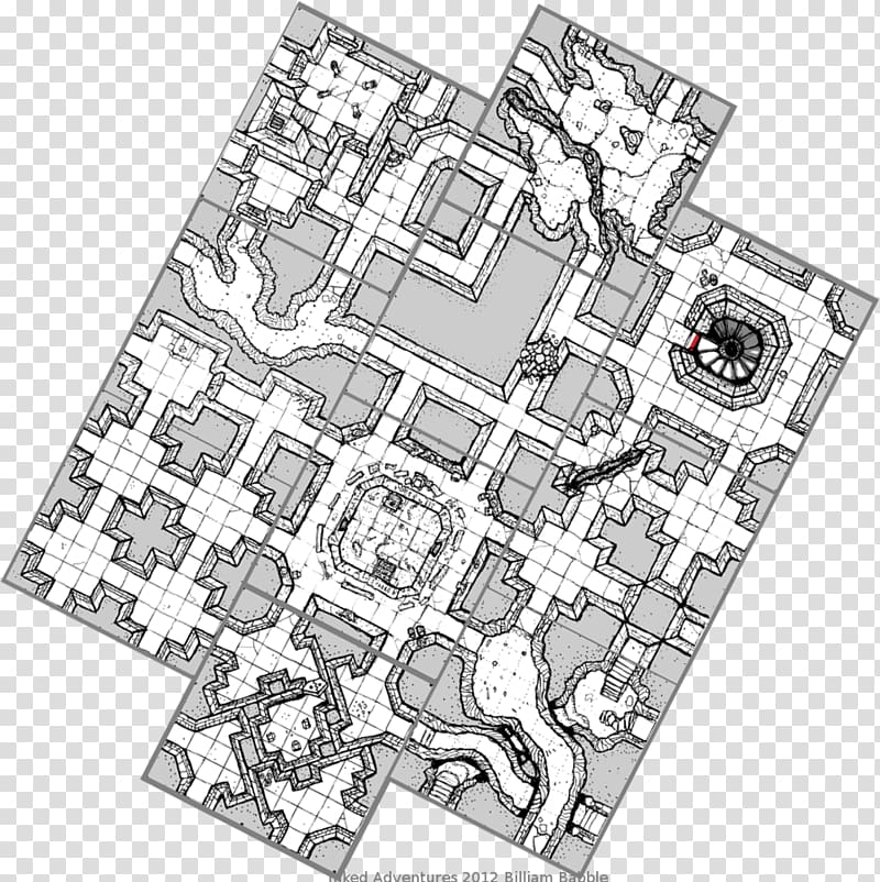 Map Cartography Dungeons & Dragons Dungeon crawl Game, map transparent background PNG clipart