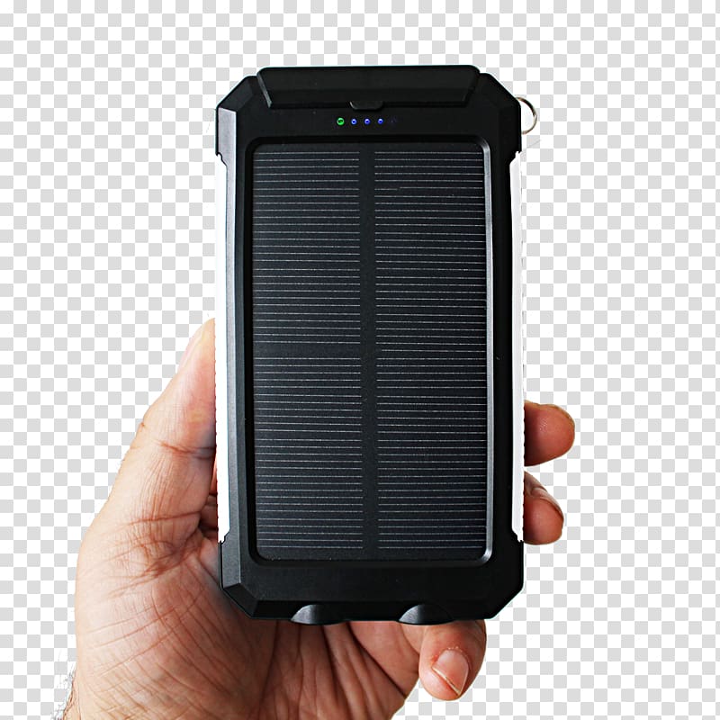 Mobile Phones Battery charger Baterie externă Solar energy Solar charger, power bank transparent background PNG clipart