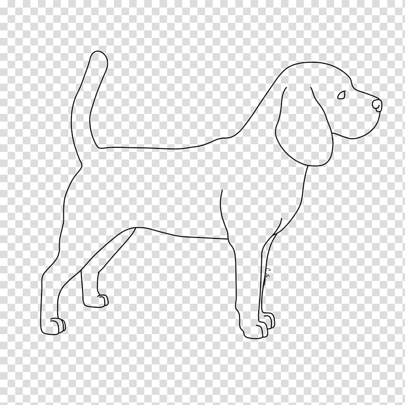 Dog breed Puppy Sporting Group Line art Retriever, beagle transparent background PNG clipart