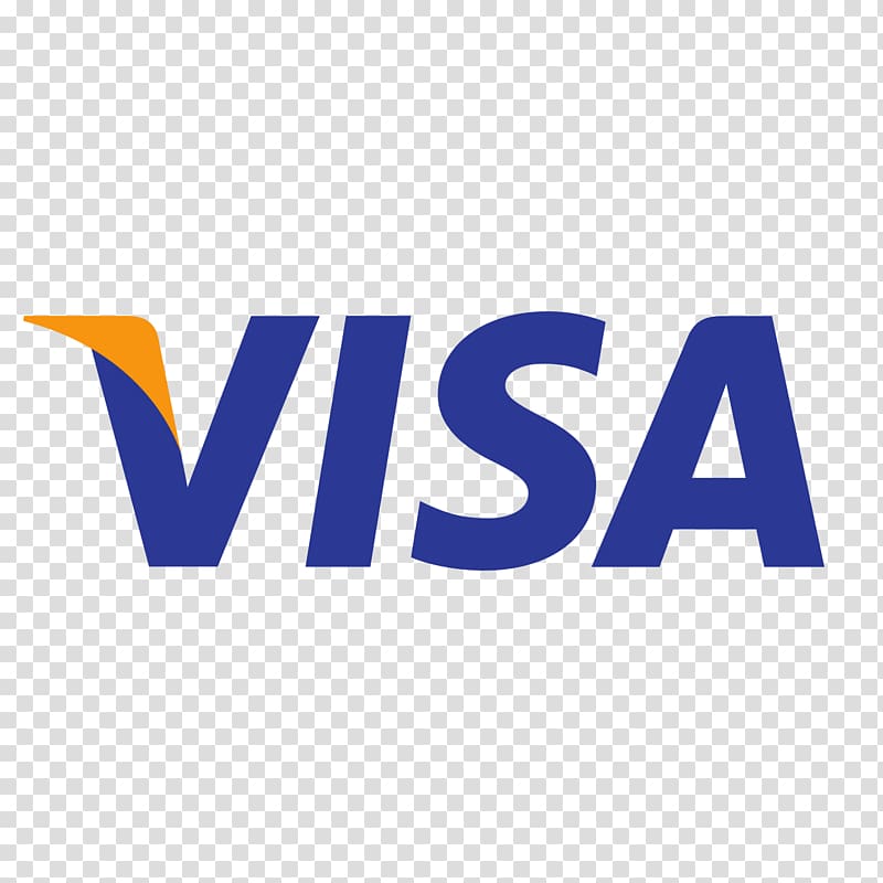 Logo Visa Credit card Business, visa transparent background PNG clipart