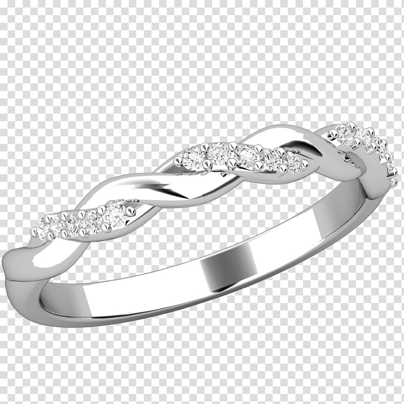 Wedding ring Diamond Jewellery Engagement ring, platinum ring transparent background PNG clipart