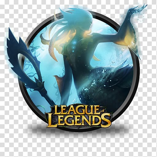League of Legends logo, brand computer mythical creature logo, Nami 2 transparent background PNG clipart