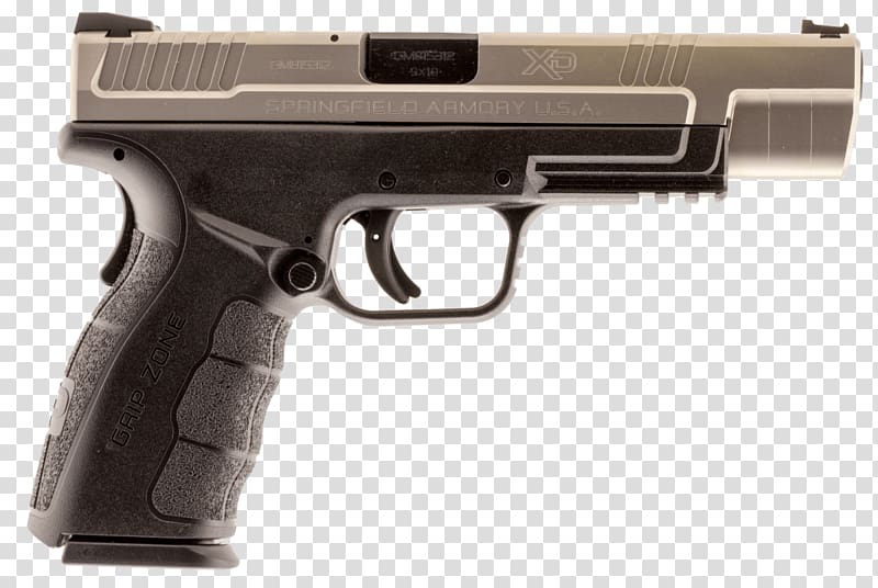 Springfield Armory XDM HS2000 .45 ACP Pistol, Handgun transparent background PNG clipart