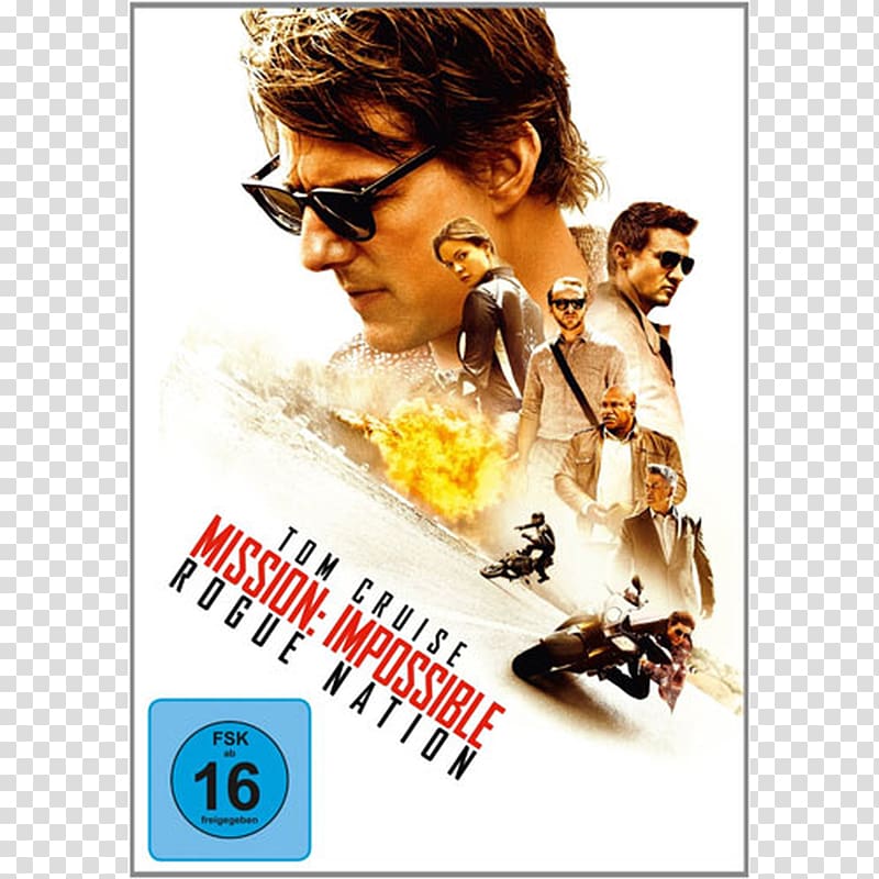 Mission: Impossible – Rogue Nation Blu-ray disc Chris Farley YouTube Ethan Hunt, youtube transparent background PNG clipart