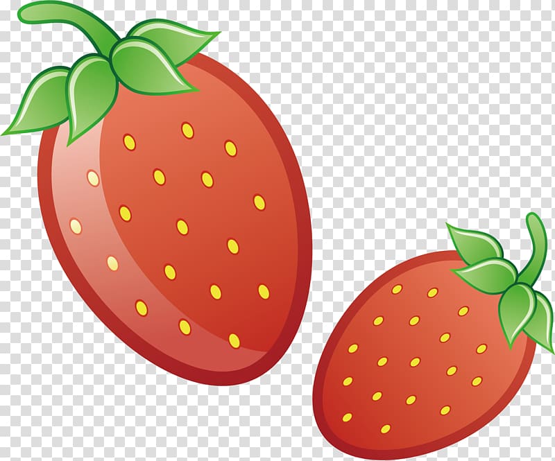 Strawberry Aedmaasikas Fruit, Strawberry element transparent background PNG clipart