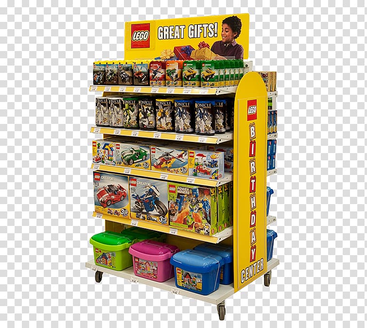 Toy LEGO Merchandising Retail, merchandise display stand transparent background PNG clipart