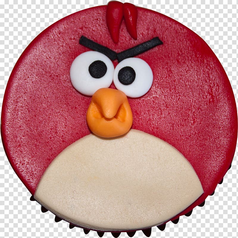 Cupcake Birthday cake Petit four Angry Birds Star Wars, cake transparent background PNG clipart