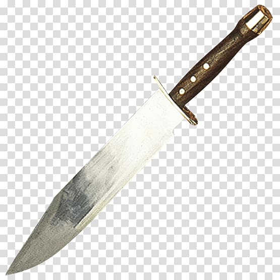 Bowie knife Hunting & Survival Knives Utility Knives Blade, knife transparent background PNG clipart