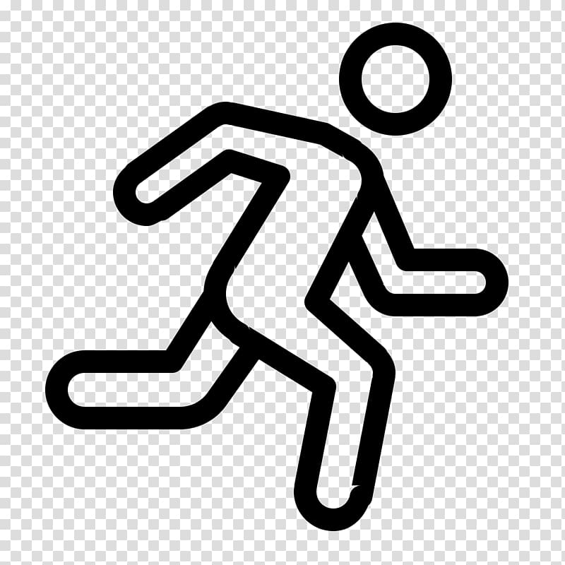 Computer Icons Running Sport Jogging, running man transparent background PNG clipart