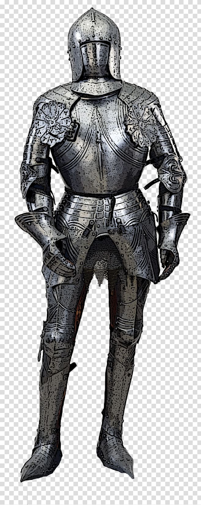 Knight Cuirass Armour Soldier Body armor, Knight transparent background PNG clipart