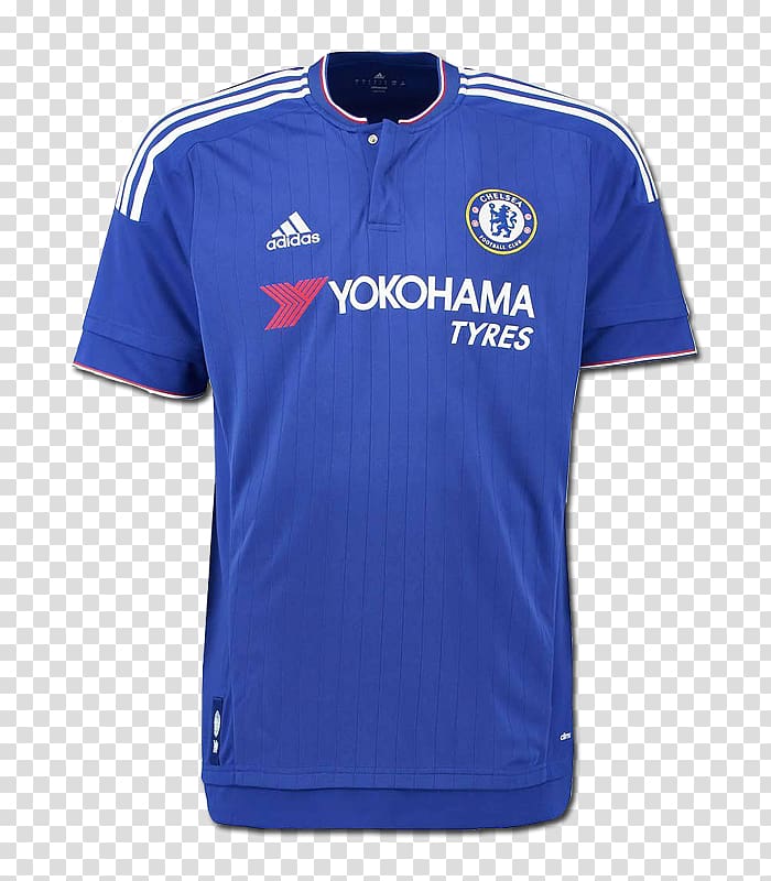 Chelsea F.C. T-shirt 2015–16 Premier League Jersey, T-shirt transparent background PNG clipart