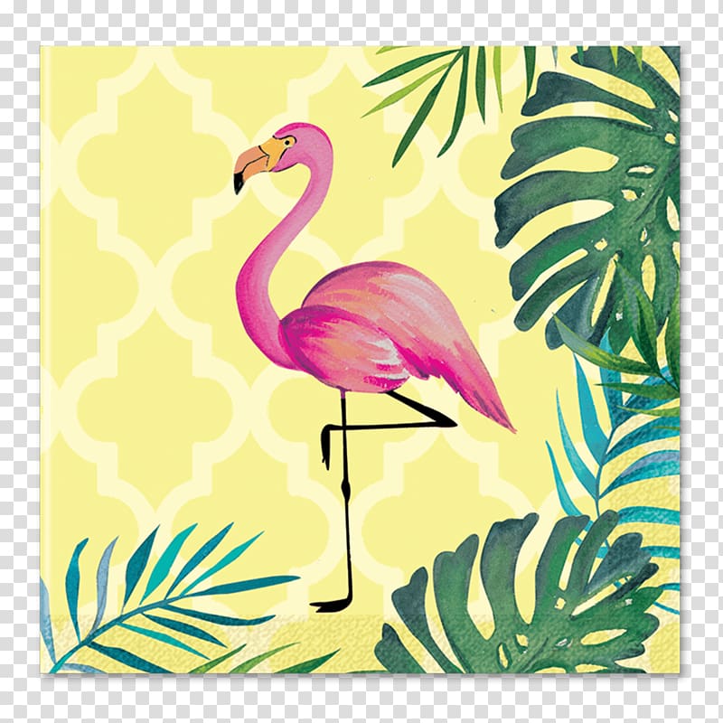 Cloth Napkins Table Drink Coasters Cocktail, flamingos transparent background PNG clipart